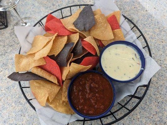 Chips and queso