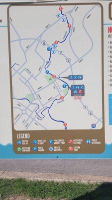 New Braunfels Guadalupe River map