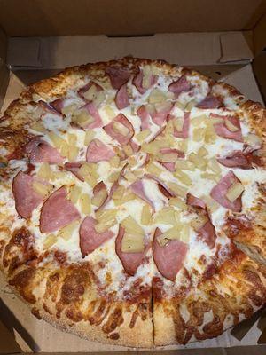 Ham and pineapple