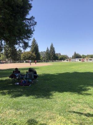 Softball field on 09/03/22