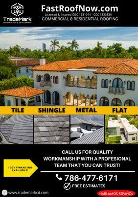 All your Roofing Needs