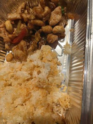 Cashew chicken leftover