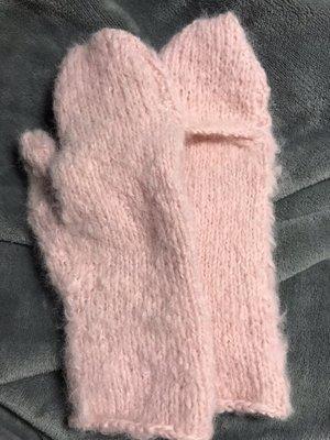 My pink "Angel Mitts".