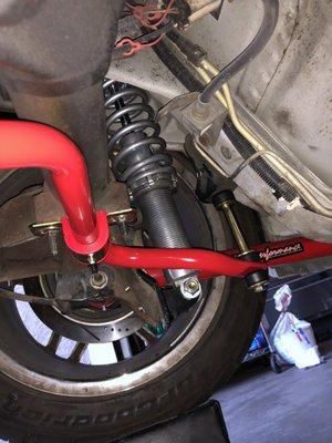 Viking racing shocks with coil overs