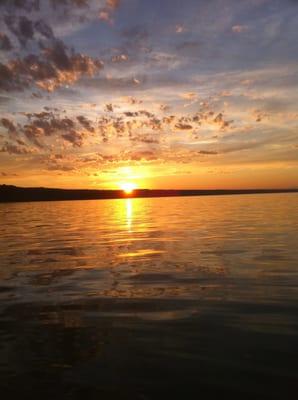 Just another sunset on Cayuga Lake...