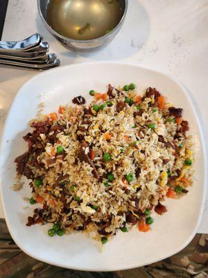 Beef fried rice