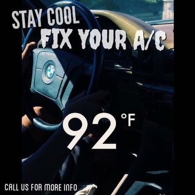 Come by Gallo ViP to get your foreign A/C fixed for the Low!