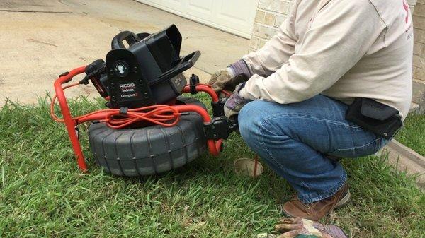 Video camera inspection