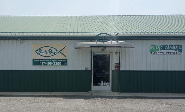 The Joplin Store is at 3328 E 13th and is 5000 square feet of fishing tackle, lures, and supplies for fishing enthusiasts.