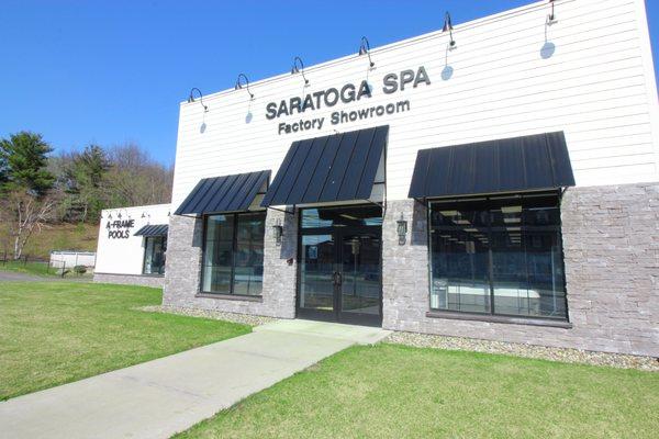 We are the only Saratoga Spa Factory Direct Store