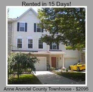 TeamToopet.com Rented this Anne Arundel County Home in Russett in Only 15 Days for $2095!