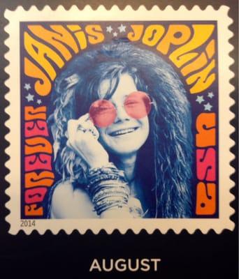 Janis Joplin Stamp