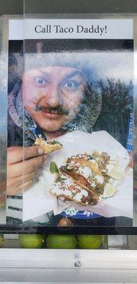 One of their special tacos...."Taco Daddy"