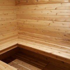 Sauna - so nice after a Yoga class.