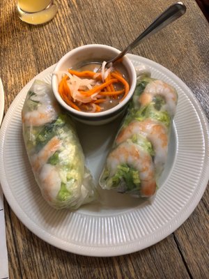 Shrimp spring roll