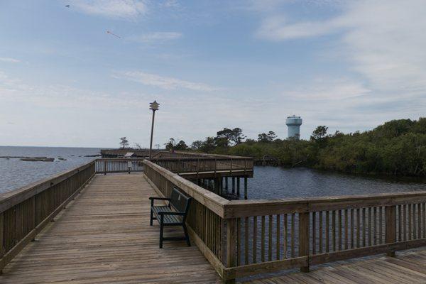 Soundside Boardwalk in Duck, NC