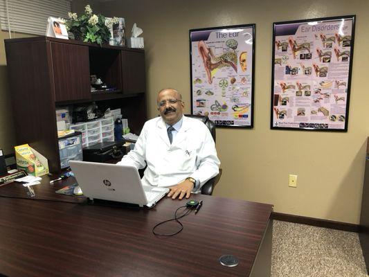 Dr Parthasarathy's office