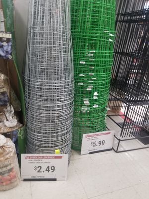 Tomato cages in several styles/price ranges.