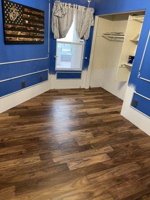 New engineered wood flooring