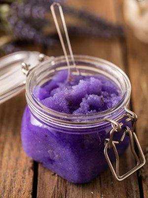 Lavender foot scrubs