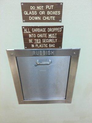 Laundry chute