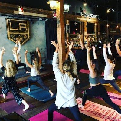 Yoga and Mimosa events