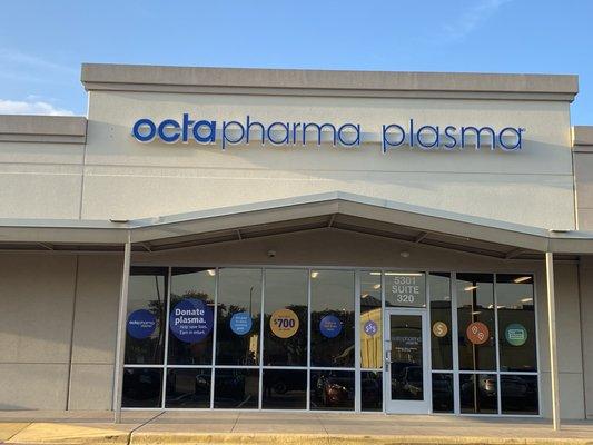 Octapharma Plasma Donation Center Waco, TX -
PLASMA CENTER ADDRESS:
5301 Bosque Blvd Ste 320, Waco, TX 76710