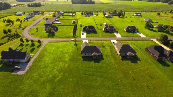 Drone footage helps buyers see the property and the area