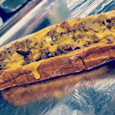 Traditional Cheesesteak with Wiz