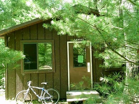 Levitt, a cabin in Siena.