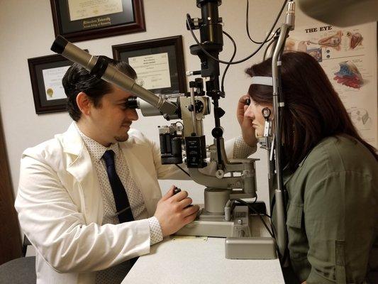 Comprehensive eye exams take a look at your overall eye health.