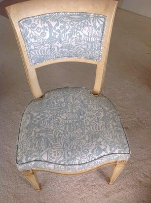 Finished chair.