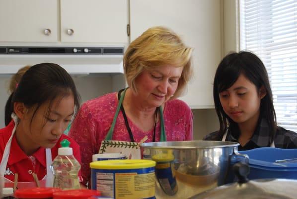 You'll learn many life skills at Summer Camp, including baking and cooking!