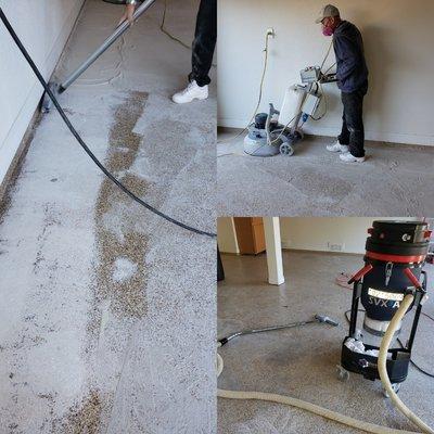 Epoxy removal