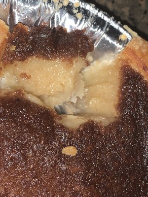 6" Bean Pie Mushy on the inside.