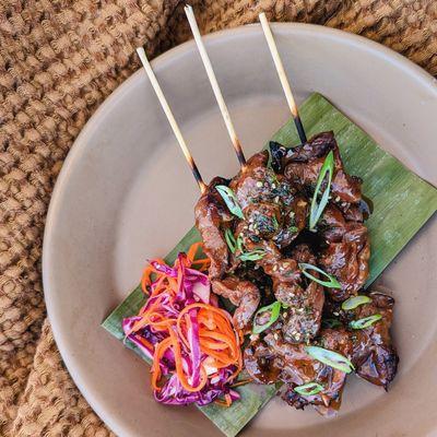 BBQ Pork Skewers