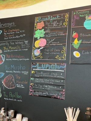 menu board