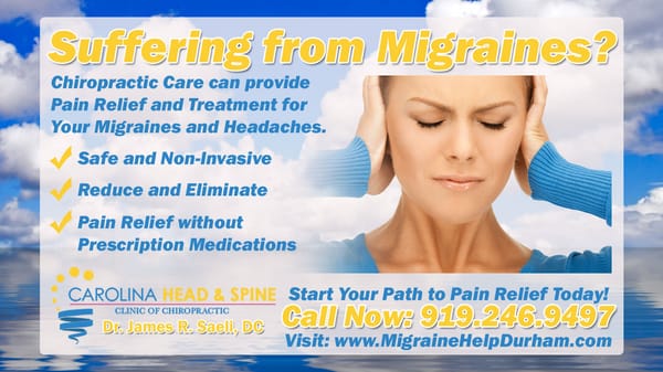 Migraine Headache Treatment without Prescription Medications! Start Your Path to Pain Relief, contact us today.