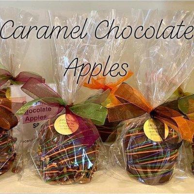 Caramel Chocolate Apples