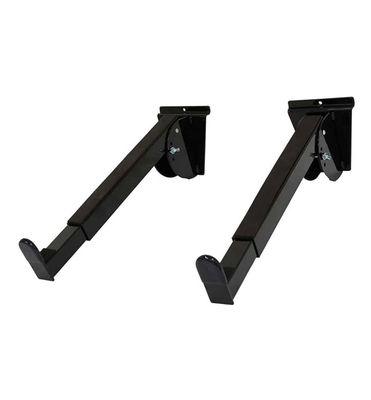 Heavy-duty Steel Slatwall Keyboard Arms - used in a retail environment to display a keyboard or at home