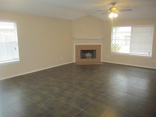 SW Houston Rental Property- Living Rm. After