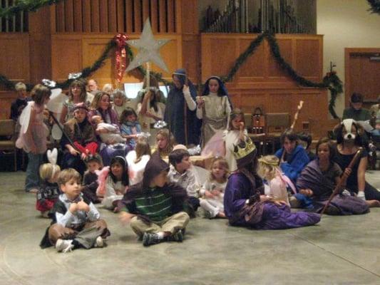 Christmas pageant at COS Wilmington