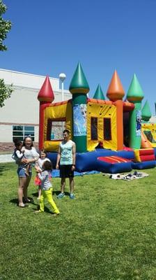 Mini Combo Jumper/Slide best for a minimal 17x17 foot space, always a smash hit!