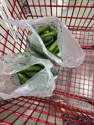 49 cent per lb cucumbers