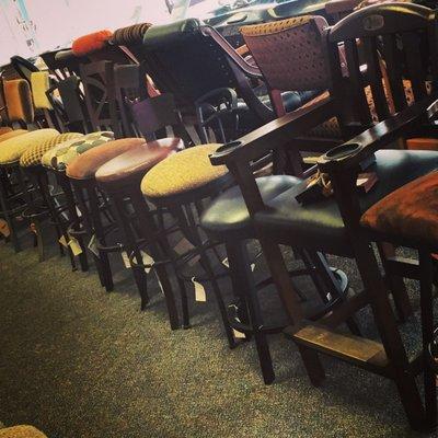 Hundreds of bar stools available