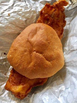 THAT is a fish sandwich.