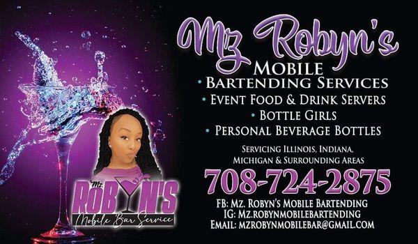 Mz.Robyn’s Mobile Bartending Service