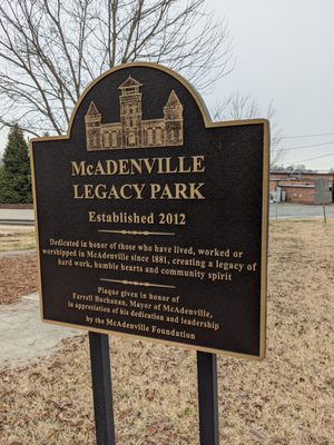 McAdenville Legacy Park