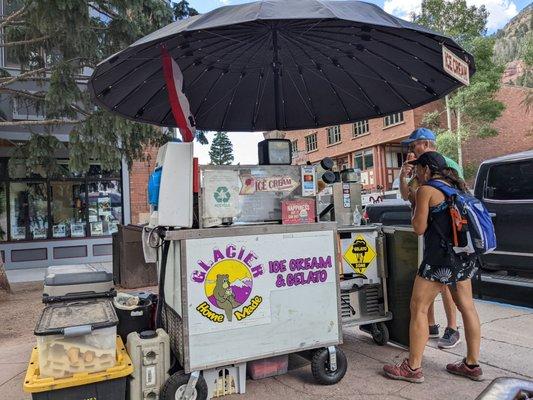 Stall located across from the San Miguel County Court House