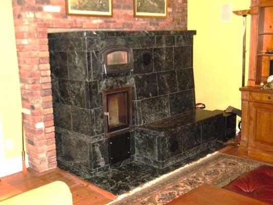 Soapstone Tile stove